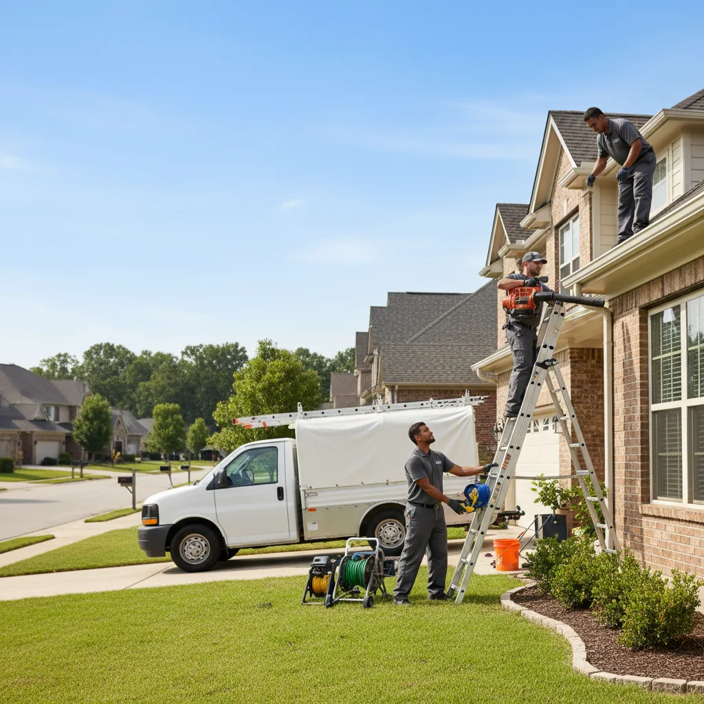 Home Gutter Service in Ridge Farm, IL near me